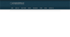 Desktop Screenshot of covenantkeepersinc.org